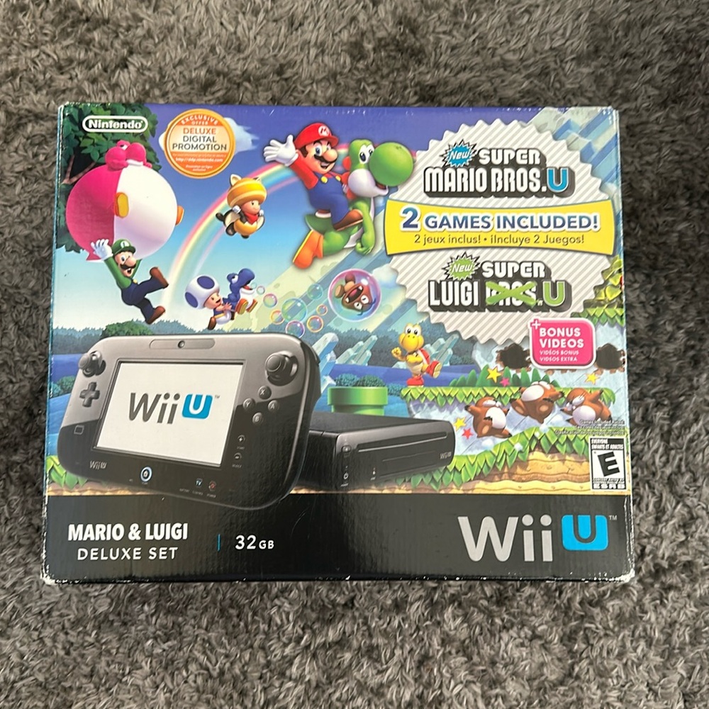 Nintendo wii u Mario & Luigi!